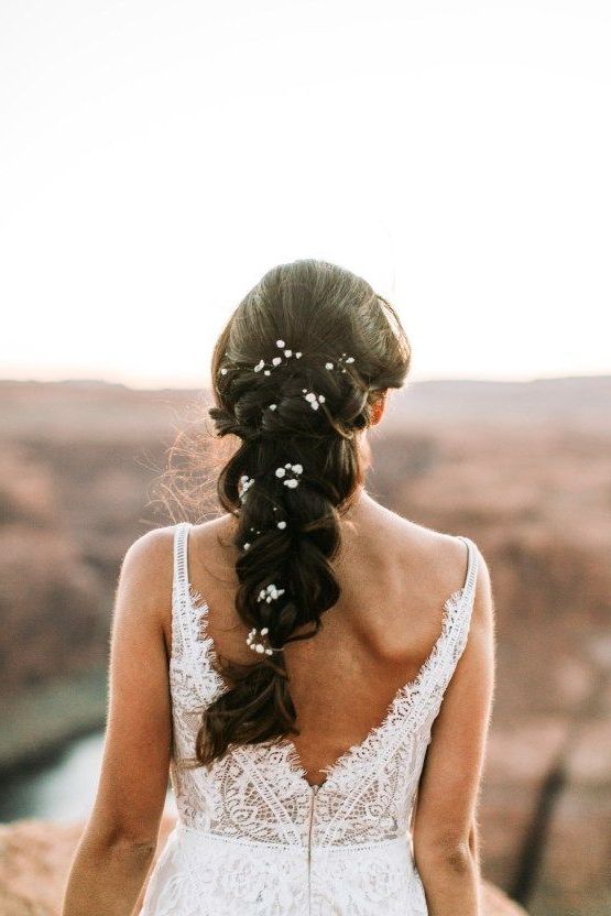 Boho Brides Will Swoon For This Wild, Free Spirited Arizona Wedding Throughout Bohemian And Free Spirited Bridal Hairstyles (View 5 of 25)