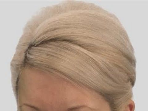 How To Do A Beautiful Short Wedding Hairstyle – Youtube Pertaining To Low Messy Chignon Bridal Hairstyles For Short Hair (View 6 of 25)