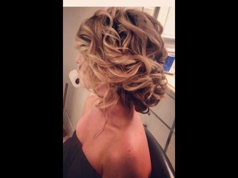 Messy Wedding Updo – Youtube Intended For Messy Buns Updo Bridal Hairstyles (View 5 of 25)