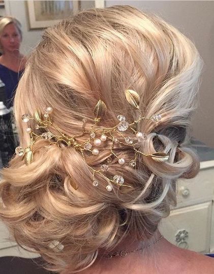 Mindy Whalen Hair Design – Beauty & Health – Annapolis, Md – Weddingwire In Wedding Updos With Bow Design (View 8 of 25)