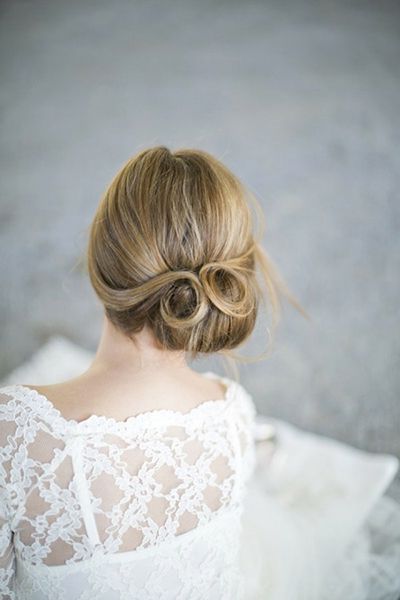 New Twists On Popular Wedding Hairstyles | Hair Today, Wed Tomorrow Pertaining To Chignon Wedding Hairstyles With Pinned Up Embellishment (View 9 of 25)