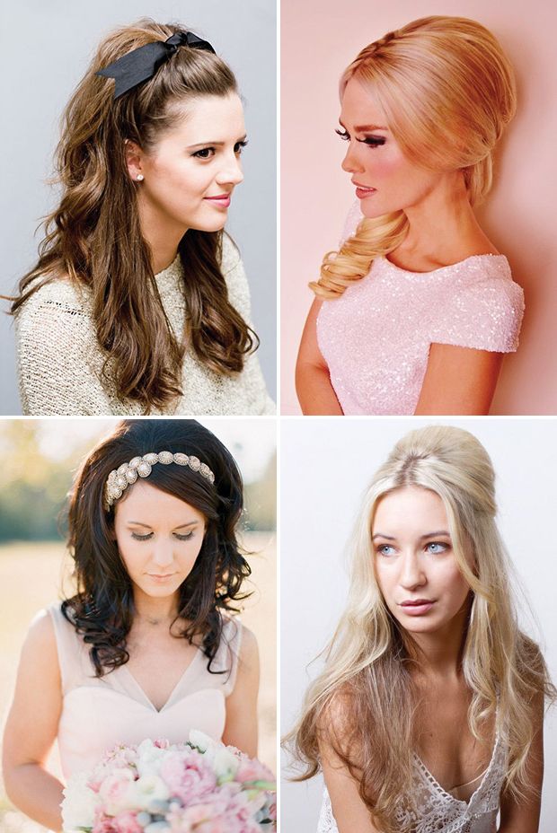 Retro Chic – 28 Vintage Wedding Hair Ideas | Onefabday In Retro Wedding Hair Updos With Small Bouffant (View 16 of 25)