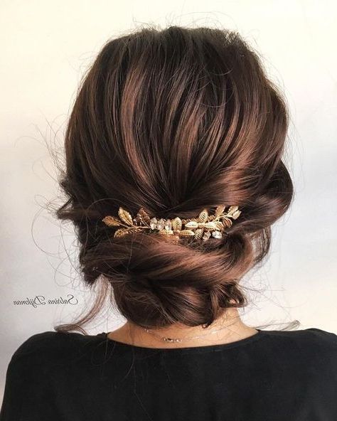 Romantic Wedding Hairstyles To Inspire You | Hairstyles | Pinterest With Regard To Short Classic Wedding Hairstyles With Modern Twist (View 13 of 25)