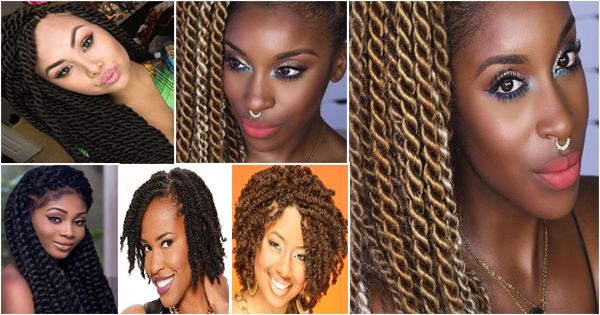 Twist Hairstyles For Black Women | Twist Braided Styles Within Two Toned Twist Updos For Wedding (View 13 of 25)