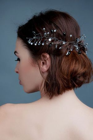 Wedding & Bridal Hair – Hair Salon East London Regarding Short Classic Wedding Hairstyles With Modern Twist (View 18 of 25)