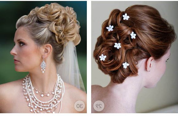 Wedding Hairstyles Striking Bridal Hair Designs For Your Big Day Within Wedding Updos With Bow Design (View 1 of 25)