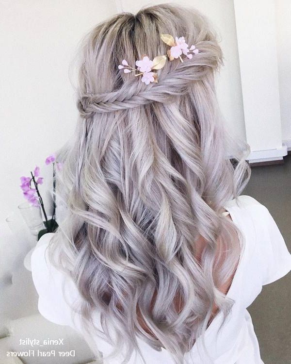 Wedding Hairstyles | Wedding Ideas & Colors – Deer Pearl Flowers Intended For Braided Lavender Bridal Hairstyles (View 5 of 25)
