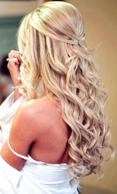 Wedding Inspiration | Hair | Pinterest | Wedding Hairstyles, Prom Within Short Spiral Waves Hairstyles For Brides (View 7 of 25)