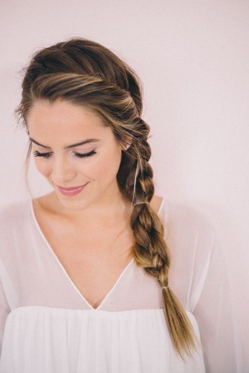 10 Cute Braided Hairstyle Ideas: Stylish Long Hairstyles 2019 Regarding Casual Braids For Long Hair (Photo 2 of 25)