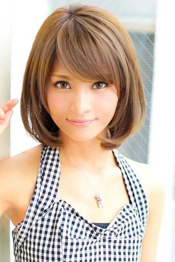 10 Cute Short Hairstyles For Asian Women With Regard To Long Hairstyles For Asian Women (View 13 of 25)