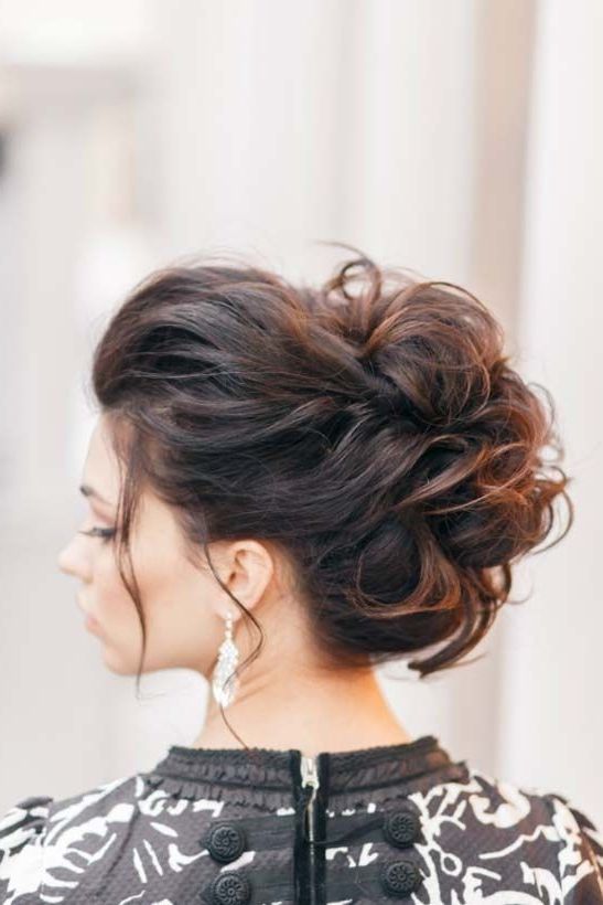 10 Pretty Messy Updos For Long Hair: Updo Hairstyles 2019 | Hair<3 Regarding Up Do Hair Styles For Long Hair (View 9 of 25)