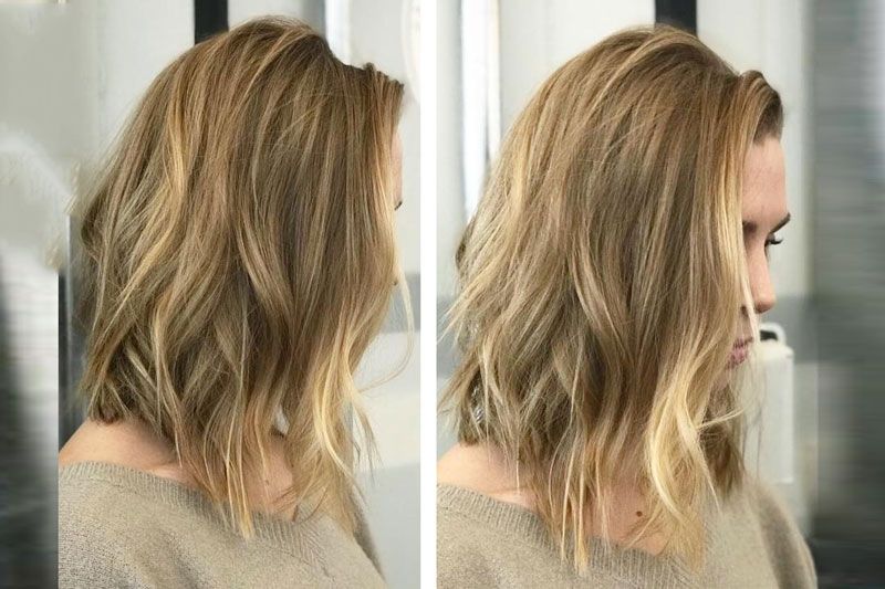 10 Super Cute And Easy Medium Hairstyles, Women Shoulder Length Throughout Straight Across Haircuts And Varied Layers (View 17 of 25)