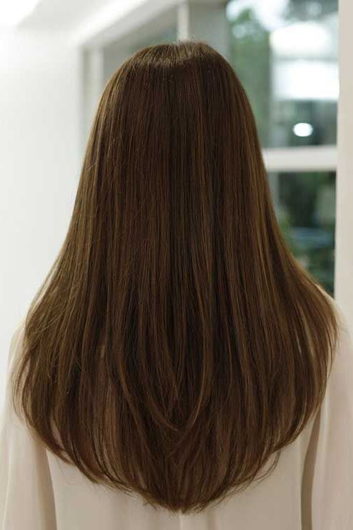 100+ Beste Haarschnitte Für Frauen #haarschnitte | Hair Dye | Hair Inside Straight Across Haircuts And Varied Layers (View 11 of 25)