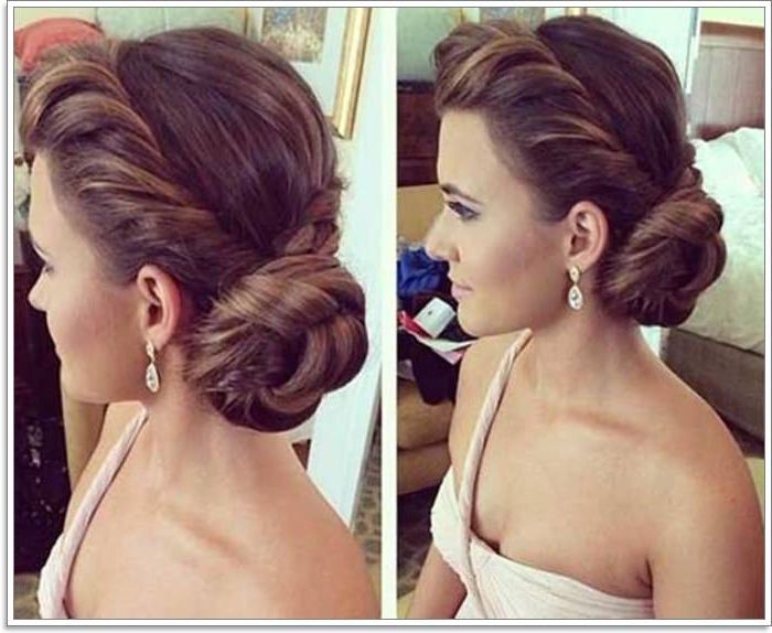 102 Best Diy Hairstyles For Long Hair For Twisted Side Roll Prom Updos (View 20 of 25)