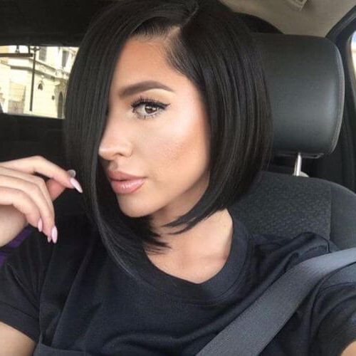 110 Bob Haircuts For All Hair Types – My New Hairstyles With Long Black Bob Haircuts (View 23 of 25)