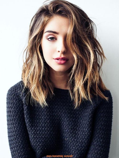 114 Top Shoulder Length Hair Ideas To Try (updated For 2019) For Medium Long Haircuts (View 10 of 25)