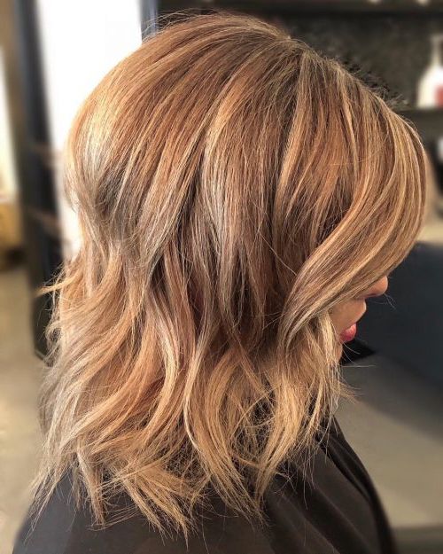 114 Top Shoulder Length Hair Ideas To Try (updated For 2019) Pertaining To Long Texture Boosting Layers Hairstyles (Photo 22 of 25)