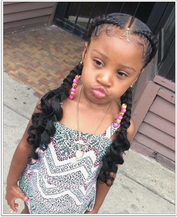 136 Adorable Little Girl Hairstyles To Try In Black Girls Long Hairstyles (Photo 19 of 25)