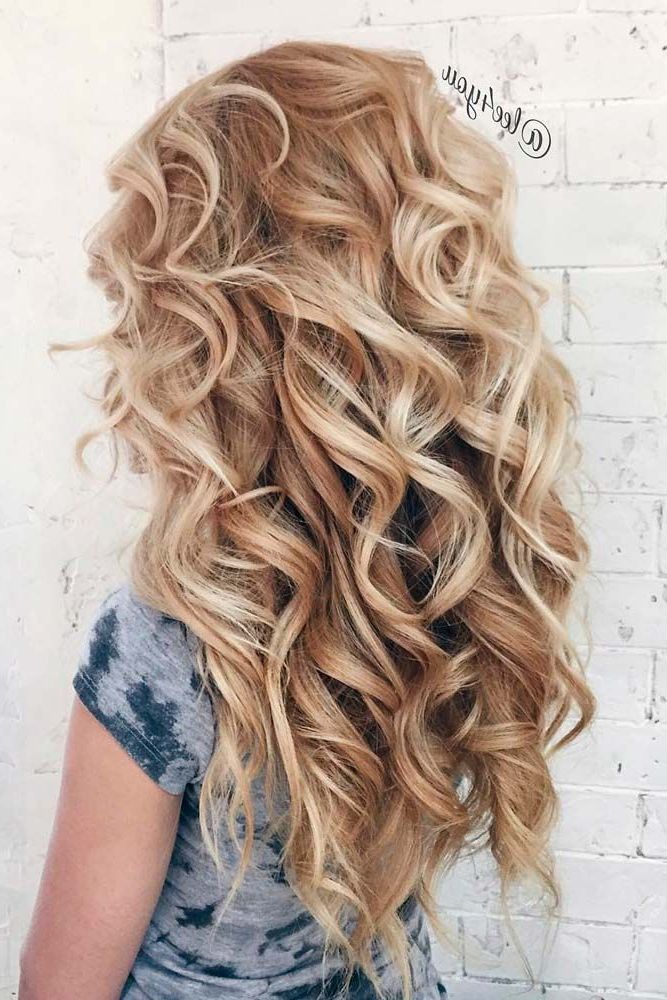 14 Beautiful Hairstyles For Long Hair | Grad Hairstyles | Curly Hair With Regard To Long Hairstyles With Curls (View 1 of 25)