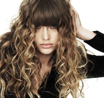 15 Curly Hairstyles For 2018: Flattering New Styles For Everyone In Curly Long Hairstyles With Bangs (View 8 of 25)