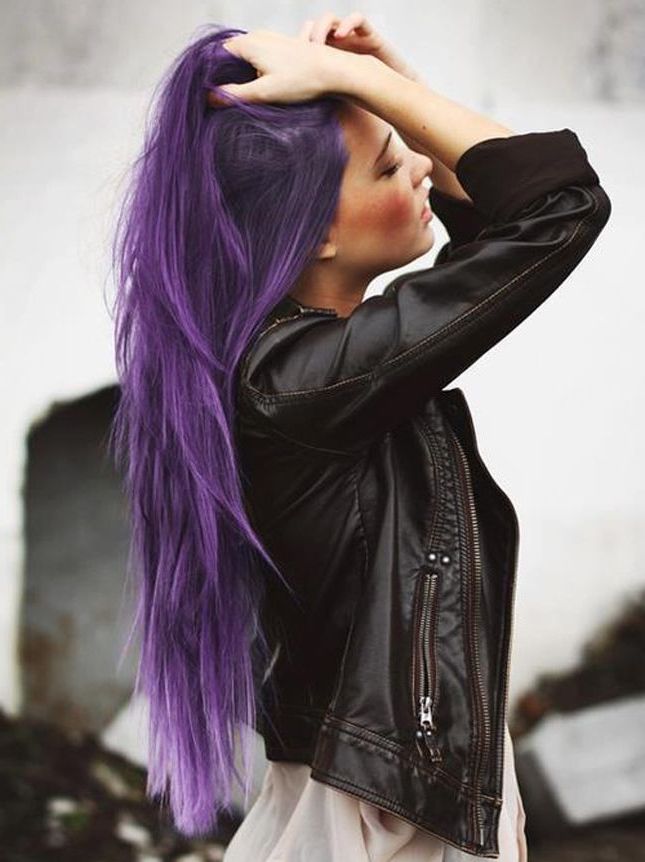 15 Fantastic Purple Hairstyles – Pretty Designs For Purple Long Hairstyles (View 17 of 25)