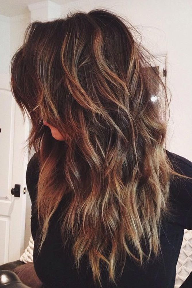15 Sexy And Stylish Long Layered Haircuts | My Style | Hair, Layered In Long Hairstyles With Layers (View 2 of 25)