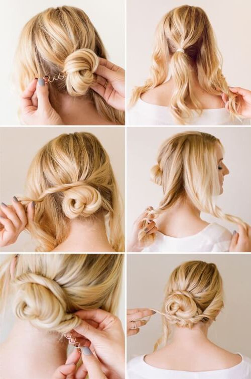 16 Easy Bun Hairstyles To Try (Tending In 2019) Pertaining To Long Hairstyles Buns (View 22 of 25)