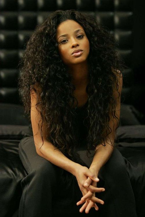 16 Glamorous Black Curly Hairstyles – Pretty Designs Intended For Curly Long Hairstyles For Black Women (View 11 of 25)