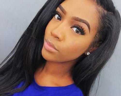 18 Black Girl Straight Hairstyles | Hairstyles Ideas Inside Long Hairstyles For Black Ladies (Photo 17 of 25)