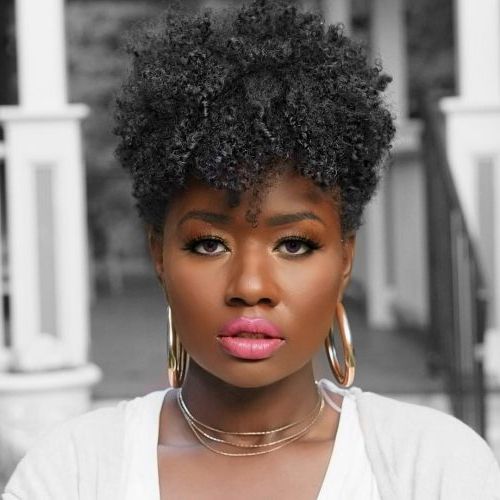 19 Short Natural Hairstyles For Black Women – Hot On Instagram In 2019 Throughout Natural Long Hairstyles For Black Women (View 20 of 25)