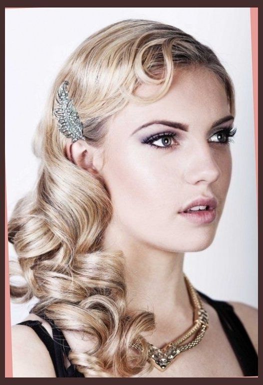 1920s Theme On Pinterest | Gats, 1920s Hair And 1920s Within Roaring With Long Hairstyles Of The 1920s (View 2 of 25)