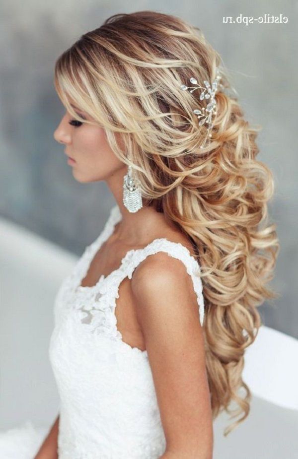 20 Best New Wedding Hairstyles To Try | Wedding Hairstyles In Long Hairstyles Curls Wedding (View 2 of 25)