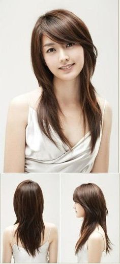 20 Fabulous Long Layered Haircuts With Bangs In 2019 | Hair | Hair Inside Japanese Long Hairstyles (View 1 of 25)