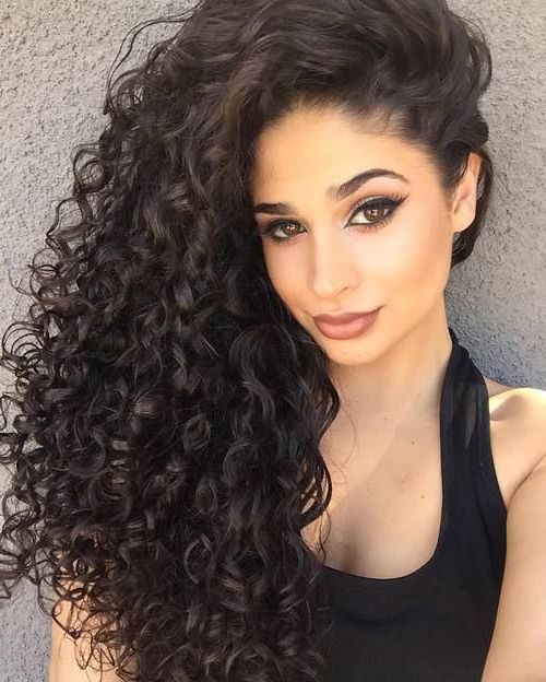 20 Hairstyles And Haircuts For Curly Hair In 2019 | Hair It Is Pertaining To Long Curly Hairstyles (View 16 of 25)