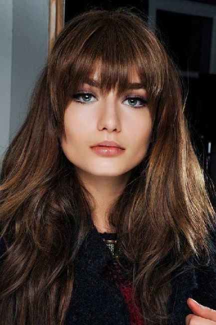 20 Mesmerizing Long Layers With Bangs For 2019 With Trendy Long Hairstyles With Bangs (View 23 of 25)