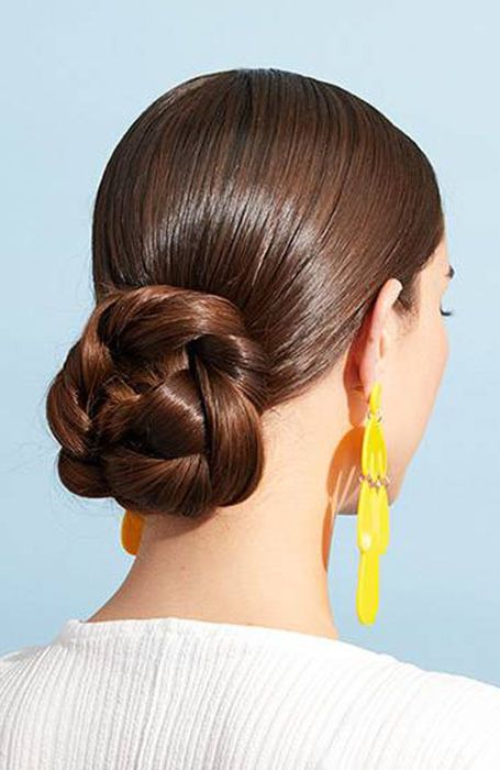 20 Stylish Bun Hairstyles That You Will Want To Copy – The Trend Spotter Within Long Hairstyles Buns (View 12 of 25)
