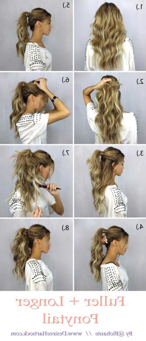 20 Terrific Hairstyles For Long Thin Hair Regarding Cute Hairstyles For Long Thin Hair (View 2 of 25)