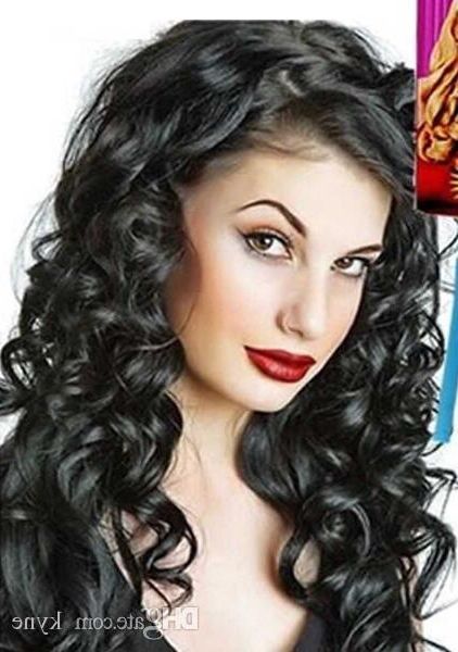 2018 Diy Magic Hair Curler Roller Magic Circle Hair Styling Rollers Pertaining To Electric Curlers For Long Hairstyles (View 14 of 25)