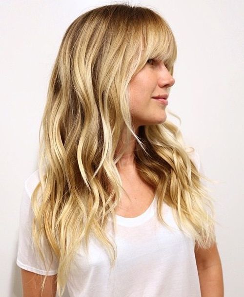 21 Cute, Effortless Long Hairstyles With Bangs And Layers Intended For Effortlessly Layered Long Hairstyles (View 14 of 25)