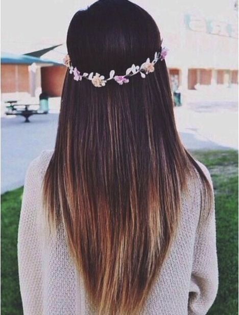 21 Great Layered Hairstyles For Straight Hair 2019 – Pretty Designs Regarding Long Hairstyles V Shape (View 13 of 25)