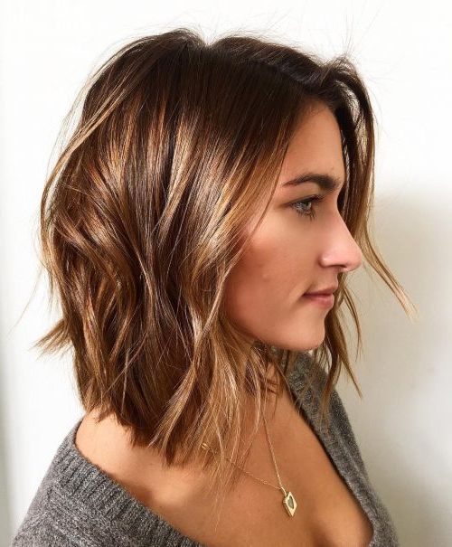 22 Perfect Medium Length Hairstyles For Thin Hair In 2019 For Medium To Long Hairstyles For Thin Hair (View 3 of 25)