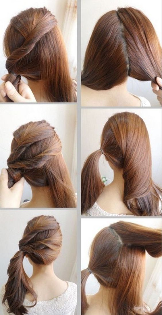 22 Quick And Easy Back To School Hairstyle Tutorials Inside Quick Long Hairstyles For Work (Photo 12 of 25)