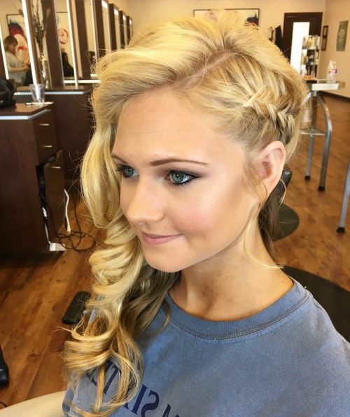 23 Hottest Side Swept Hairstyles To Try In 2019 Within Long Side Swept Curls Prom Hairstyles (Photo 9 of 25)