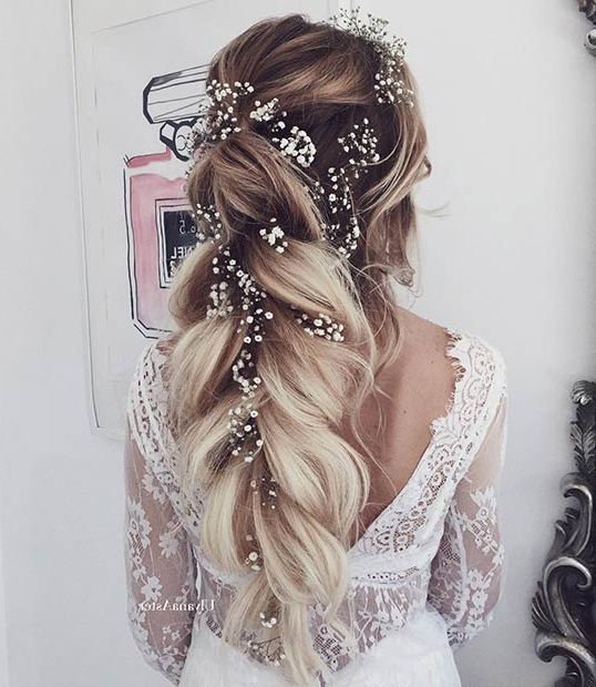23 Romantic Wedding Hairstyles For Long Hair | Stayglam Intended For Hairstyles For Long Hair For Wedding (View 15 of 25)