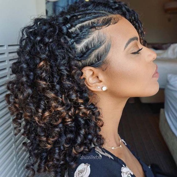 23 Summer Protective Styles For Black Women | Goddess Braids Within Natural Long Hairstyles For Black Women (View 22 of 25)