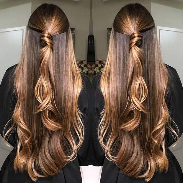 23 Unique Hair Color Ideas For 2018 | Stayglam Inside Long Hairstyles And Colours (Photo 14 of 25)