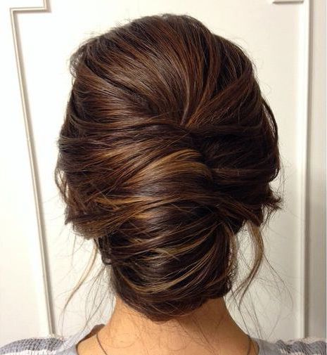25 Fabulous French Twist Updos: Stunning Hairstyles With Twists Throughout Twisted Side Roll Prom Updos (View 1 of 25)