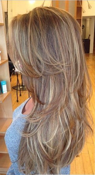 25 Quick Hairstyles For Long Hair : Time Saving Hairstyle For You With Regard To Long Hairstyles With Layers And Highlights (View 6 of 25)