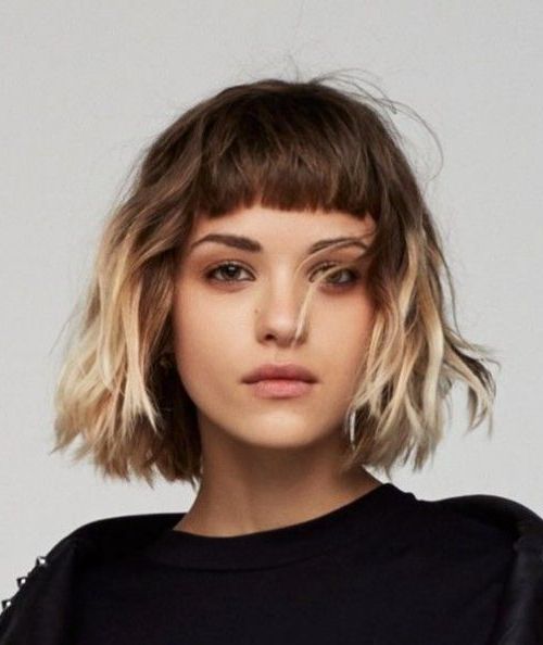 26 Flattering Short Hair With Bangs To Try For 2019 Regarding Long Hairstyles With Short Bangs (View 2 of 25)