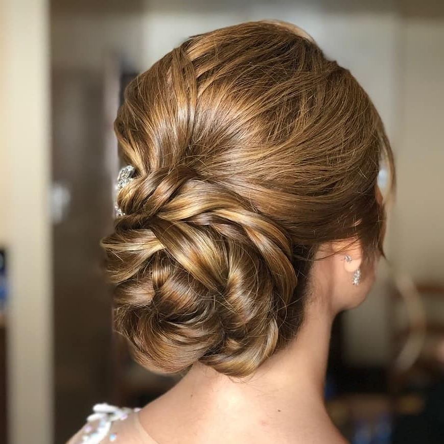 28 Cute & Easy Updos For Long Hair (2019 Trends) For Updos For Long Thick Straight Hair (View 8 of 25)